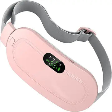 Period Cramp Relief Belt Portable Electric Menstrual Heating Pad with Massager